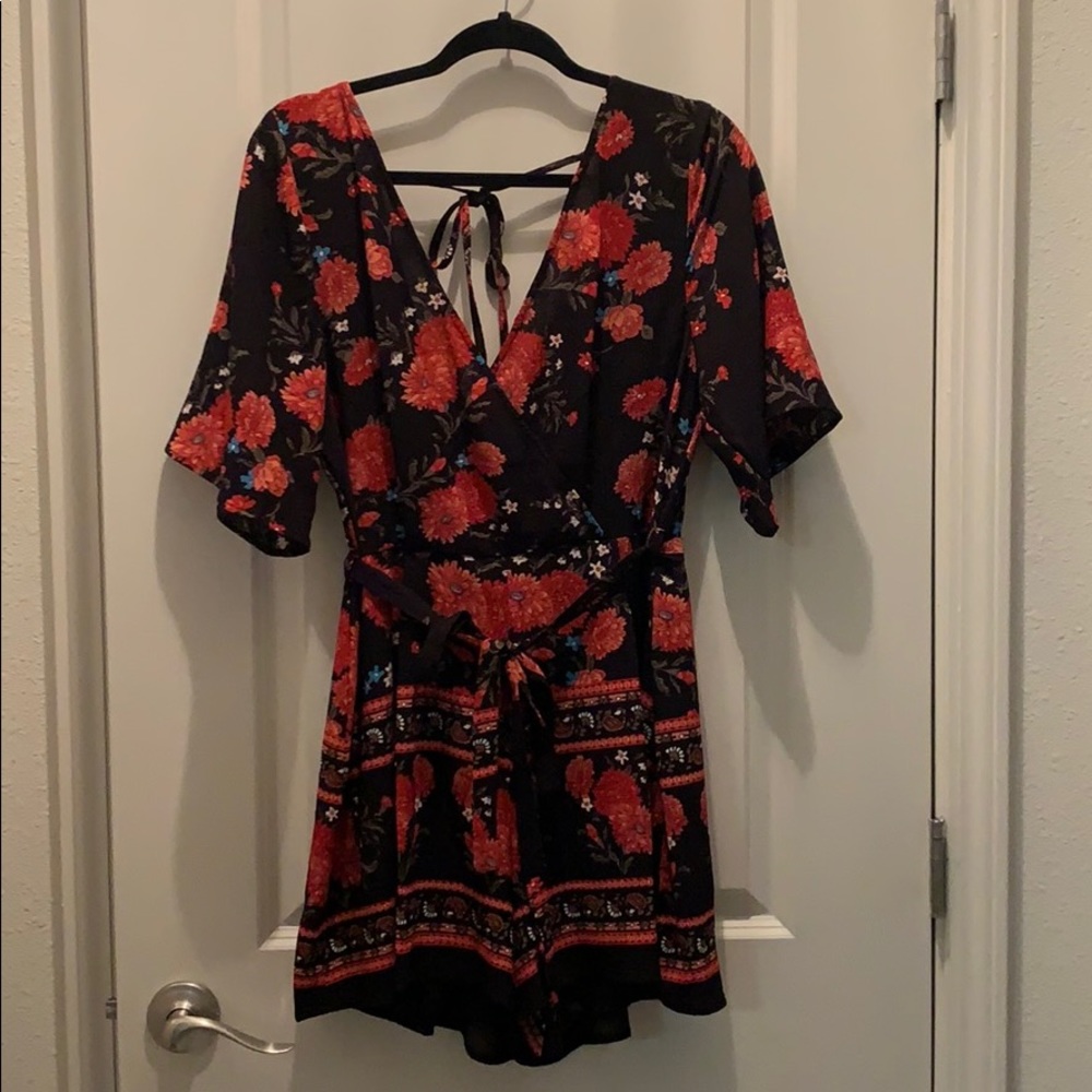 Floral romper